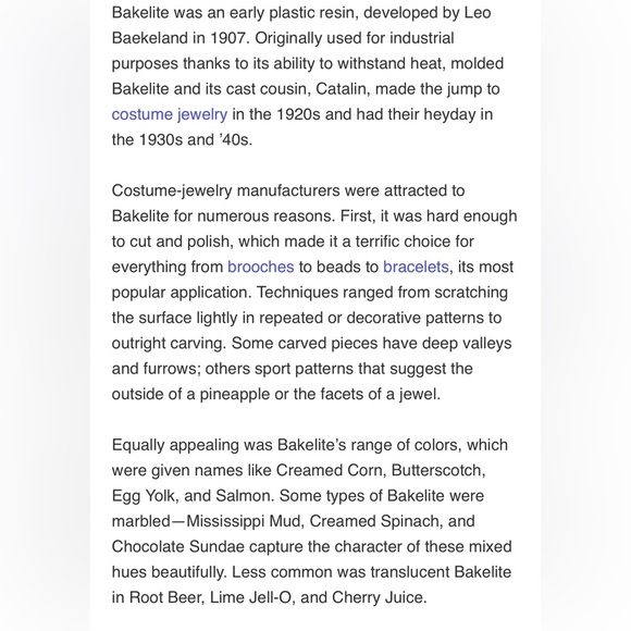 Vintage Patriotic Bakelite Beaded Long Necklace - Picture 3 of 4